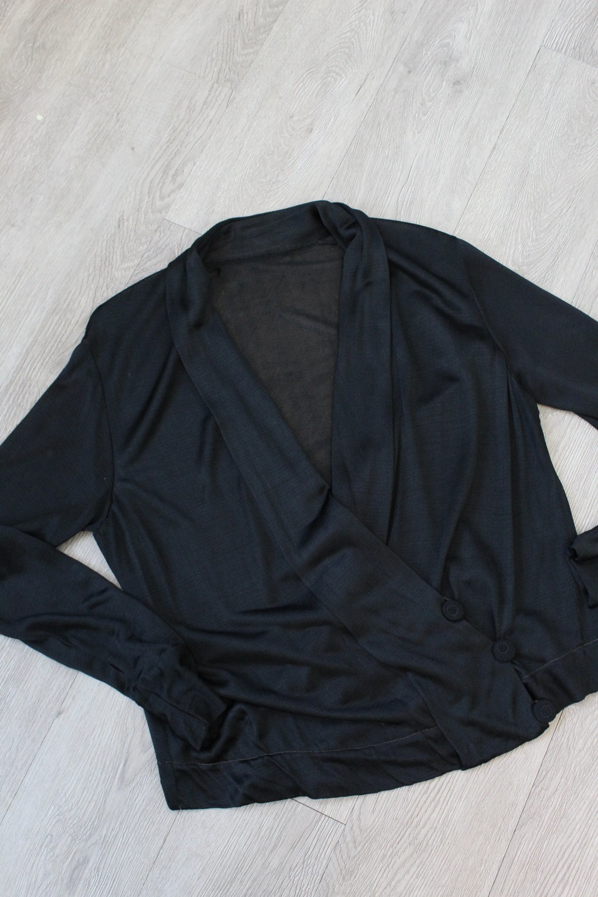 1920s silk CARDIGAN sweater blouse small medium | new winter
