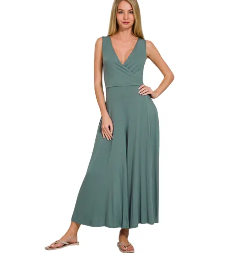 ASPEN SURPLICE JUMPER // 2 COLORS