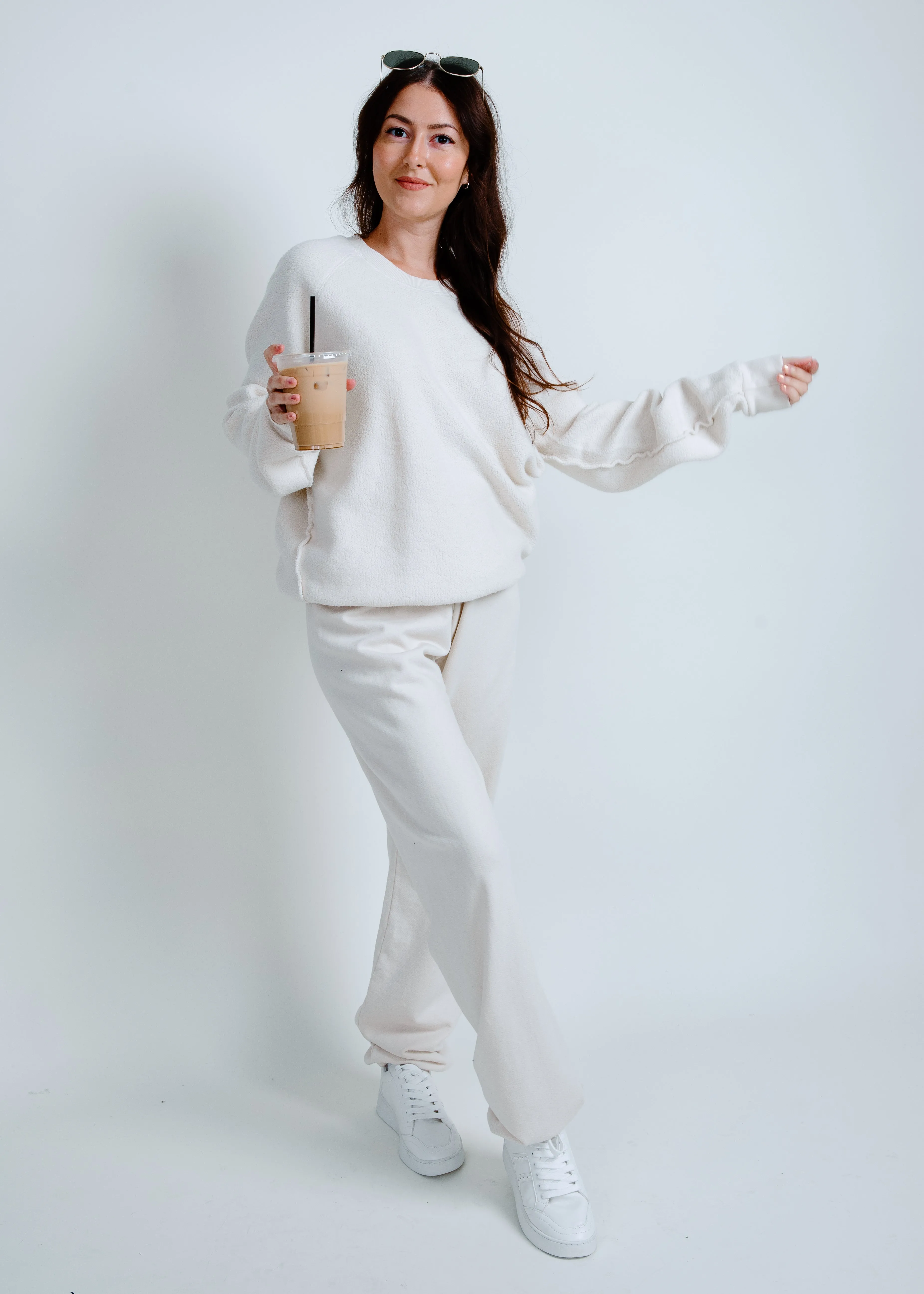 Ava Joggers - Cream