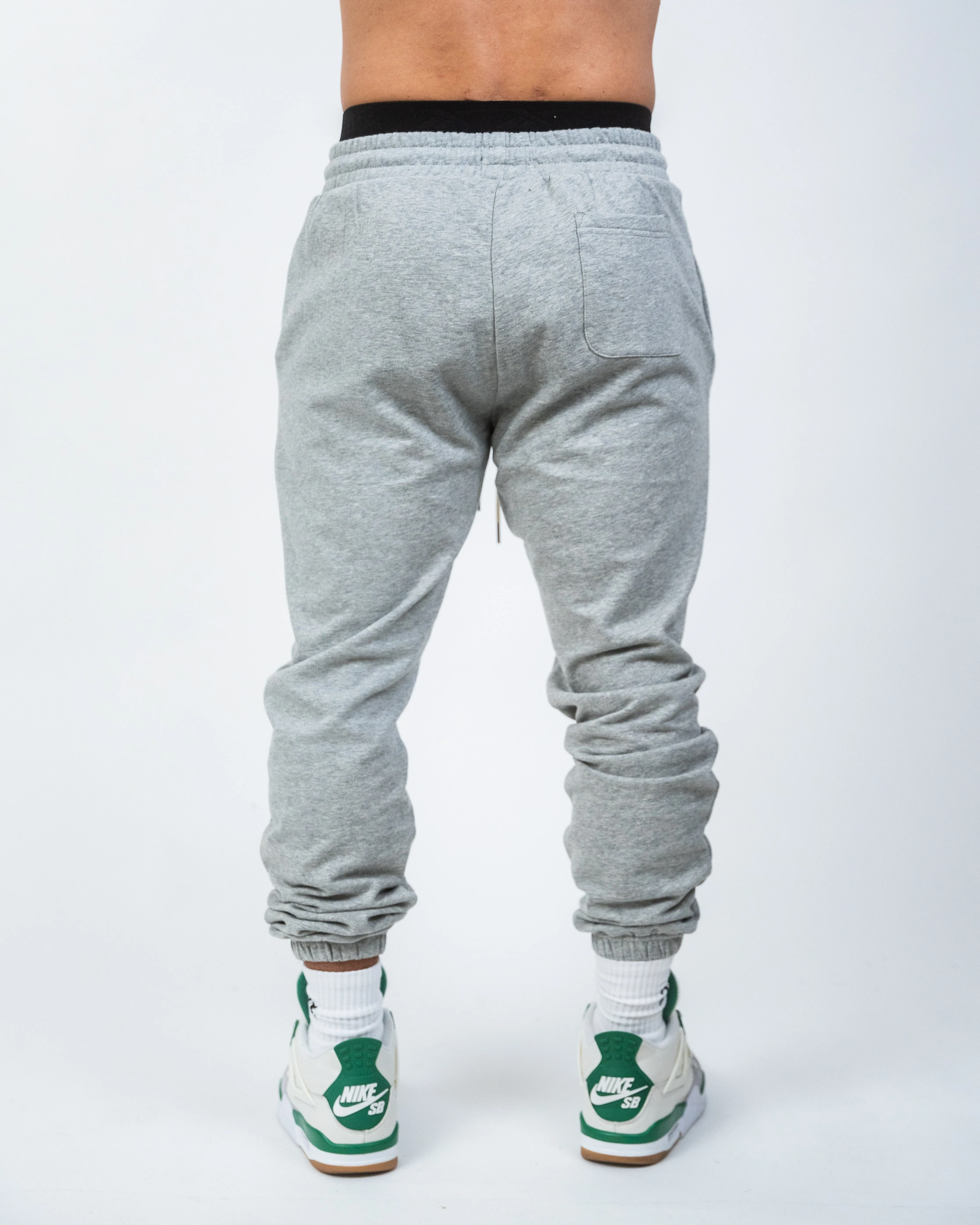 Basic Joggers Heather Gray