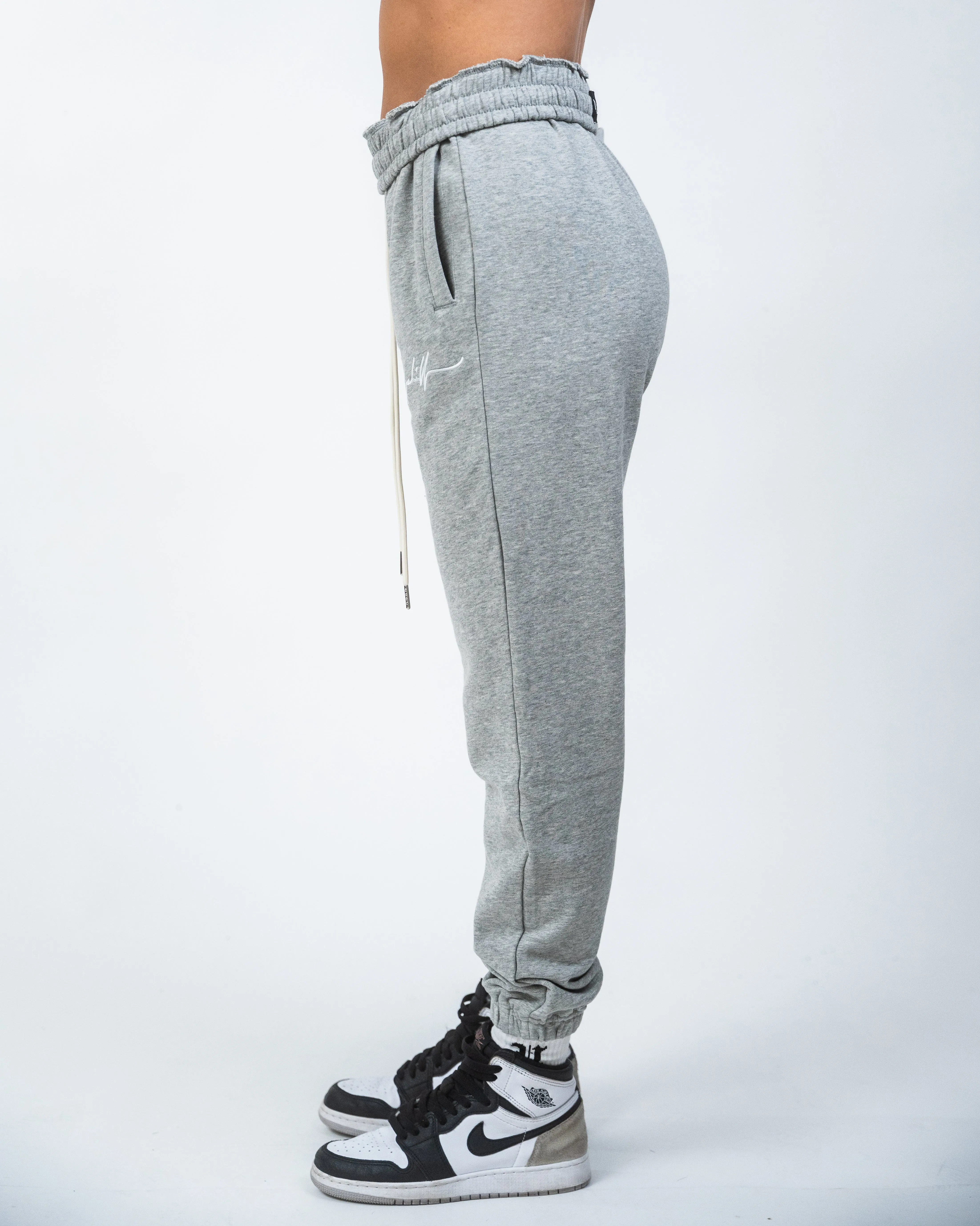 Basic Joggers Heather Gray