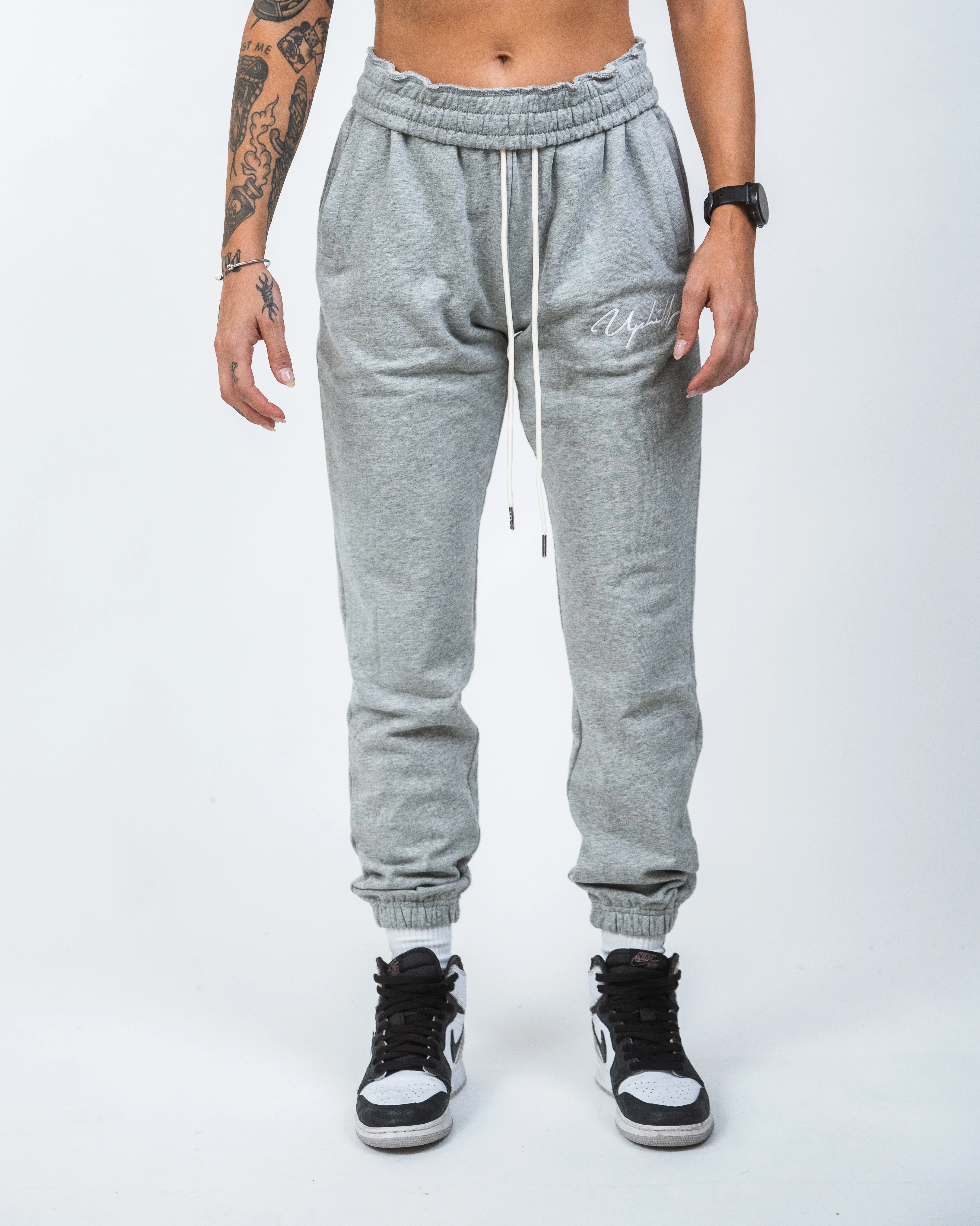 Basic Joggers Heather Gray