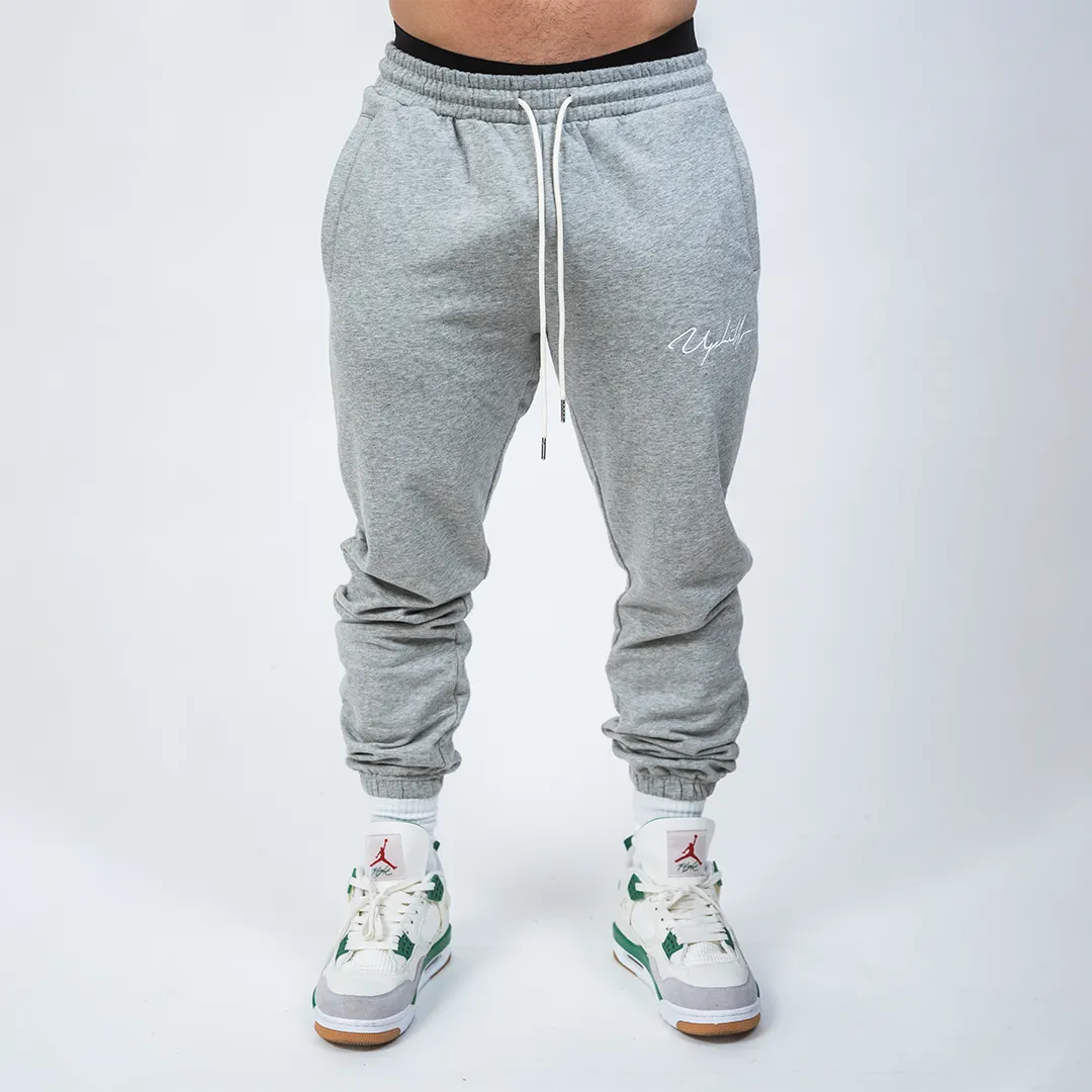 Basic Joggers Heather Gray