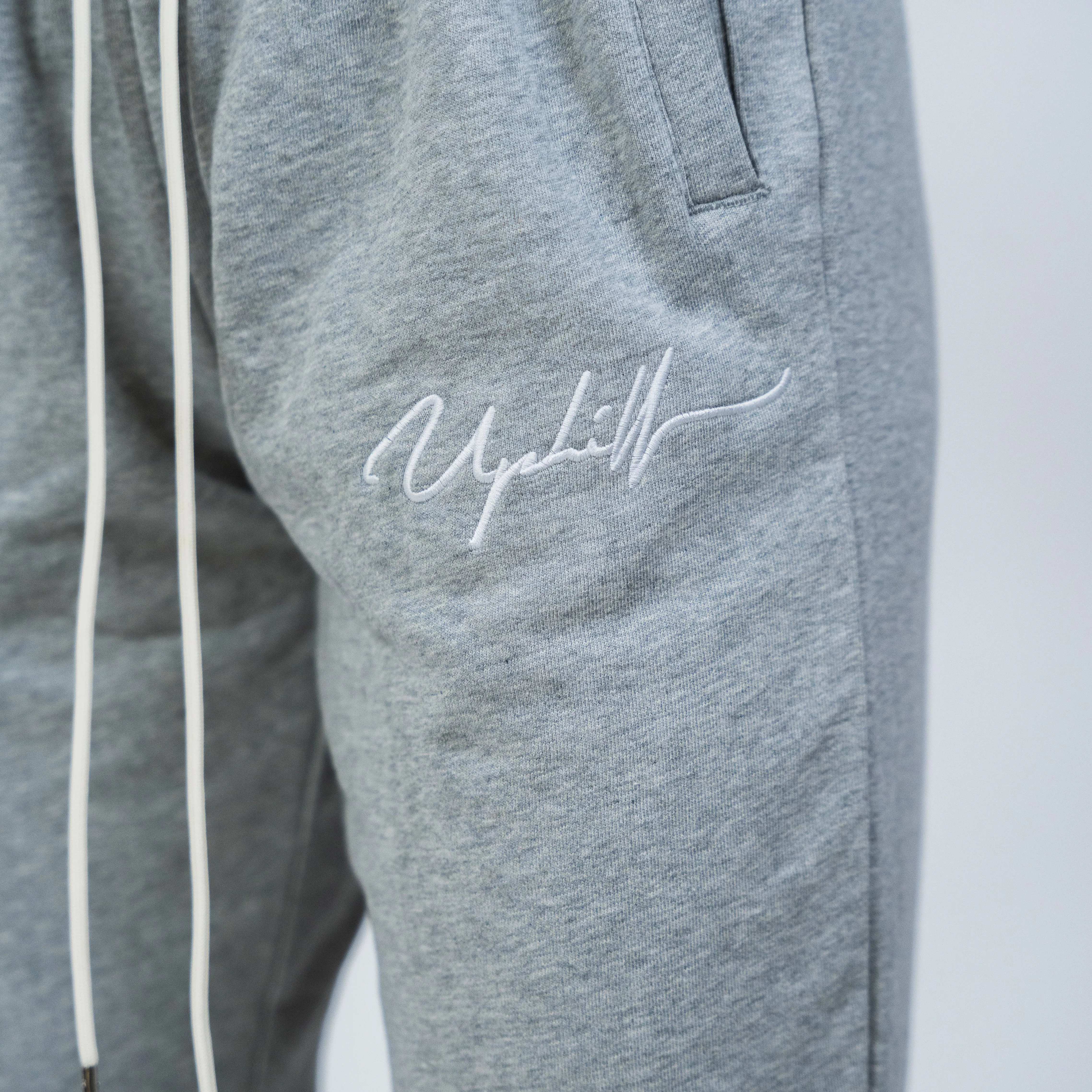Basic Joggers Heather Gray