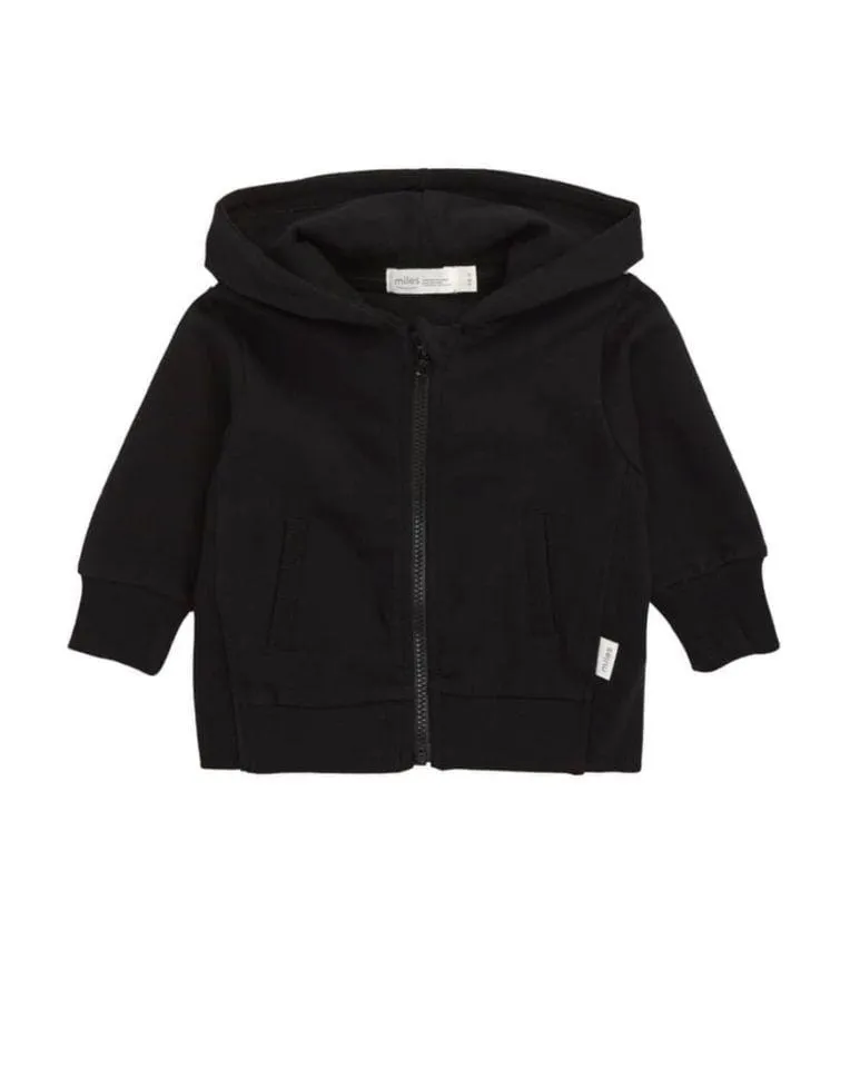 Black Zip Up Hoodie