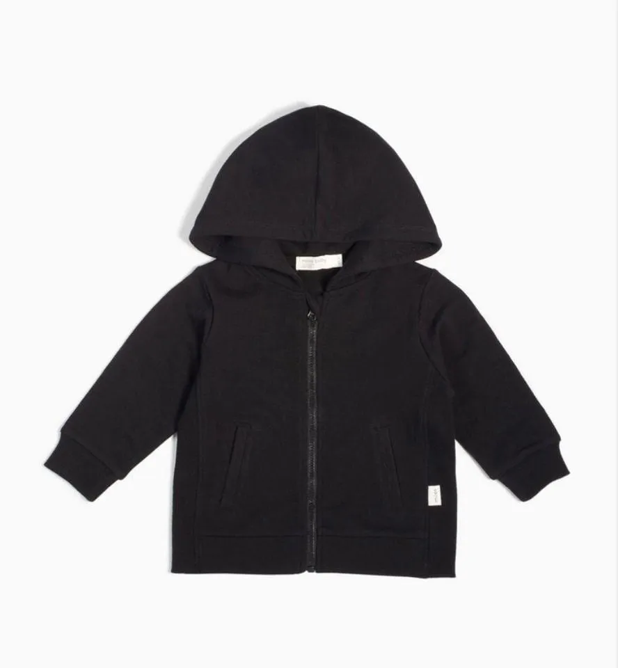 Black Zip Up Hoodie