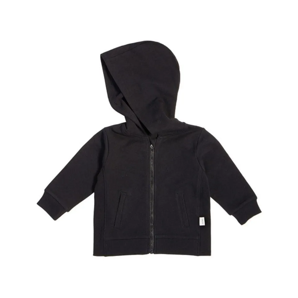 Black Zip Up Hoodie