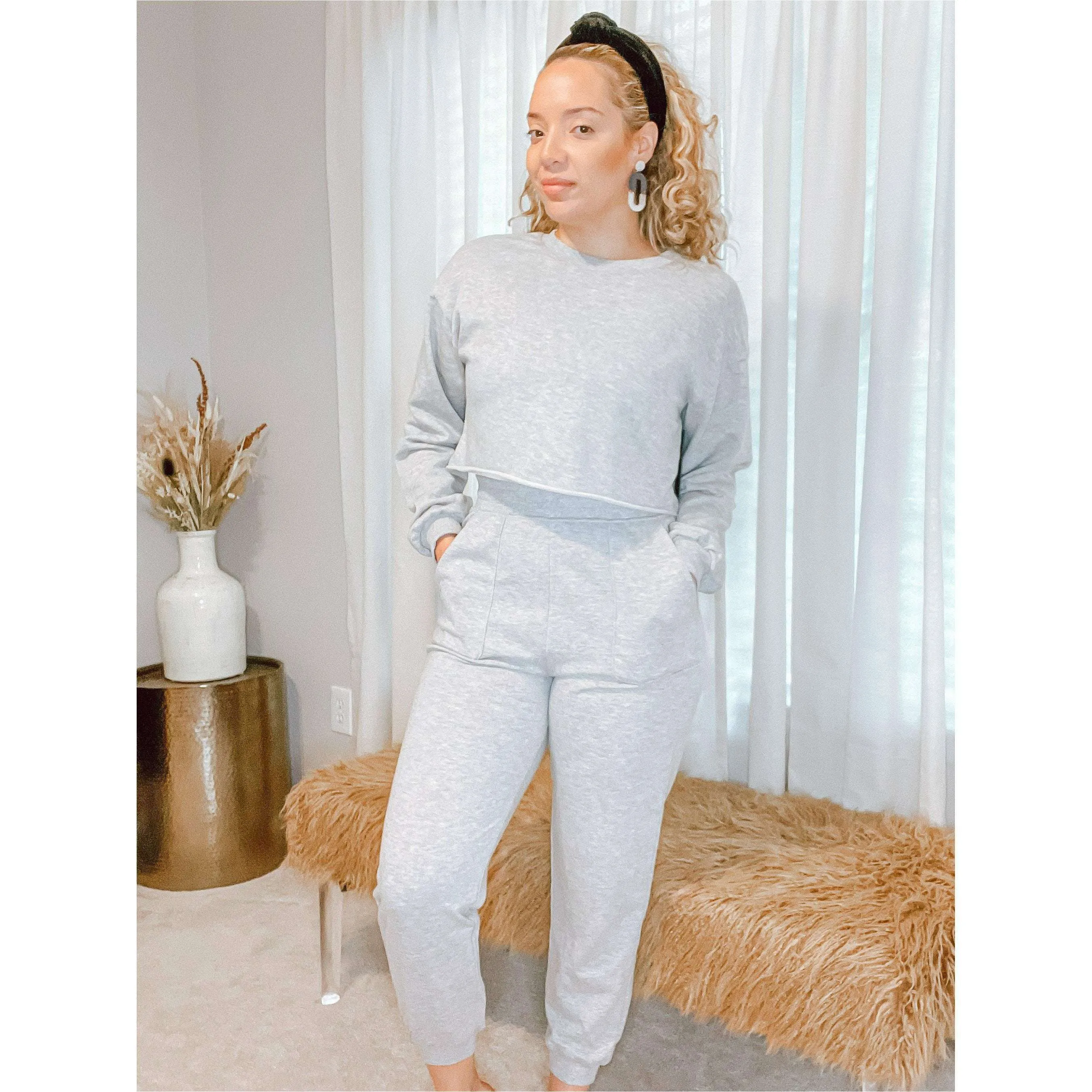 Britney Essential Jogger (Heather Gray)