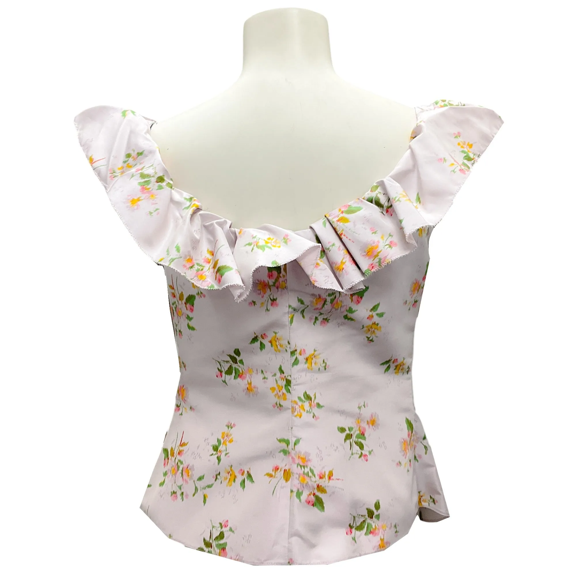 Brock Collection Lilac Multi Tyler Floral Corset Top