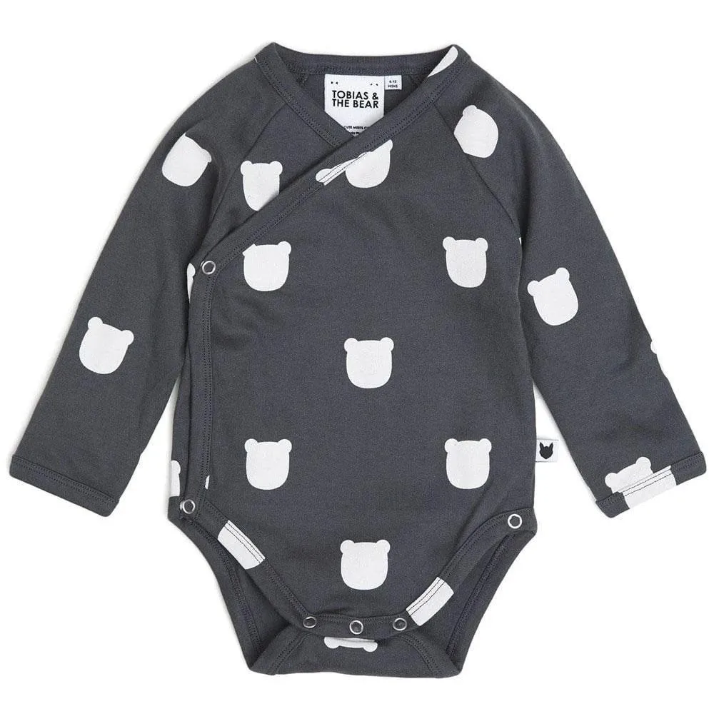 Charcoal Bear Kimono