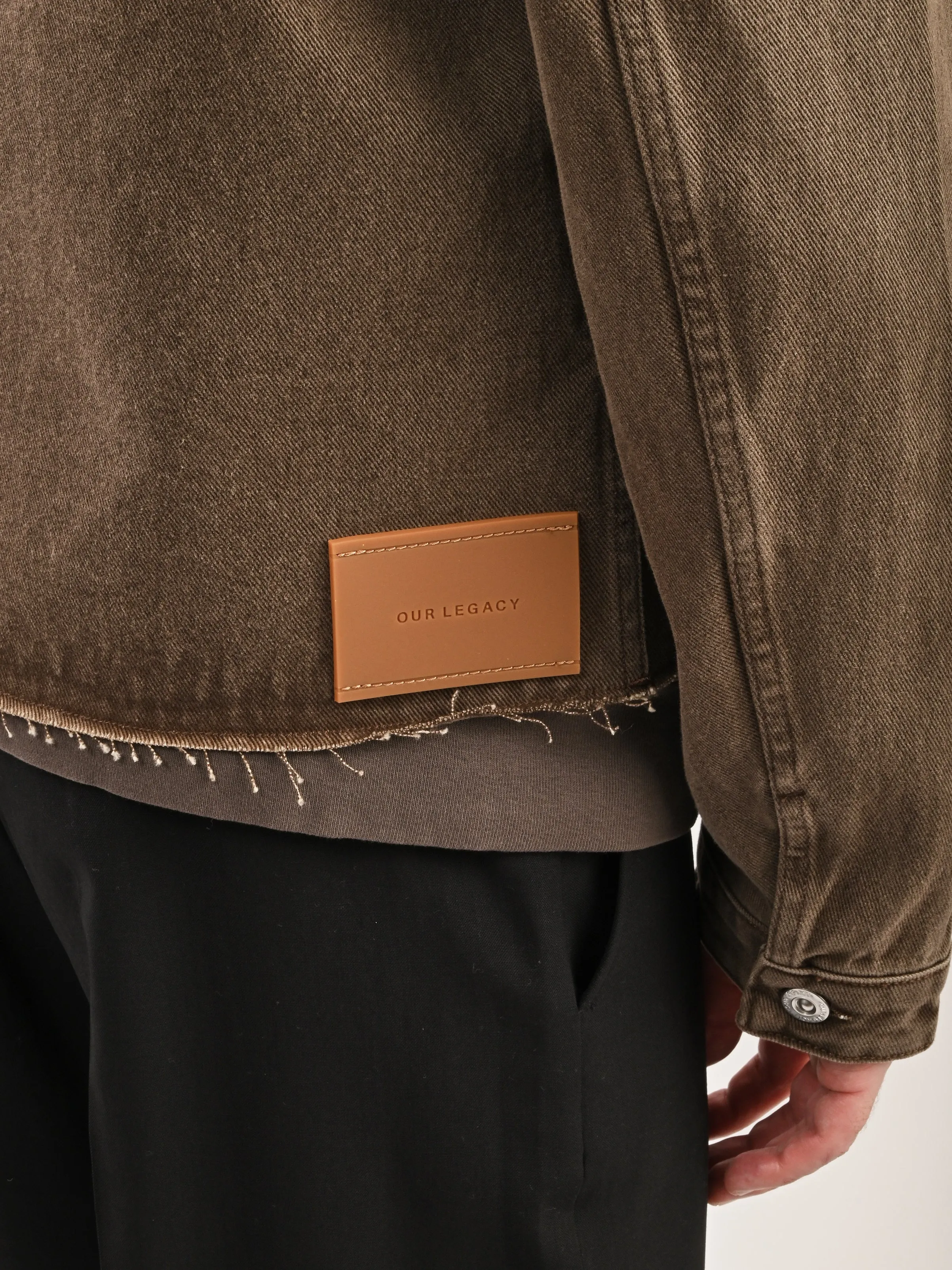 Choco Overdye Cut Rebirth Jacket