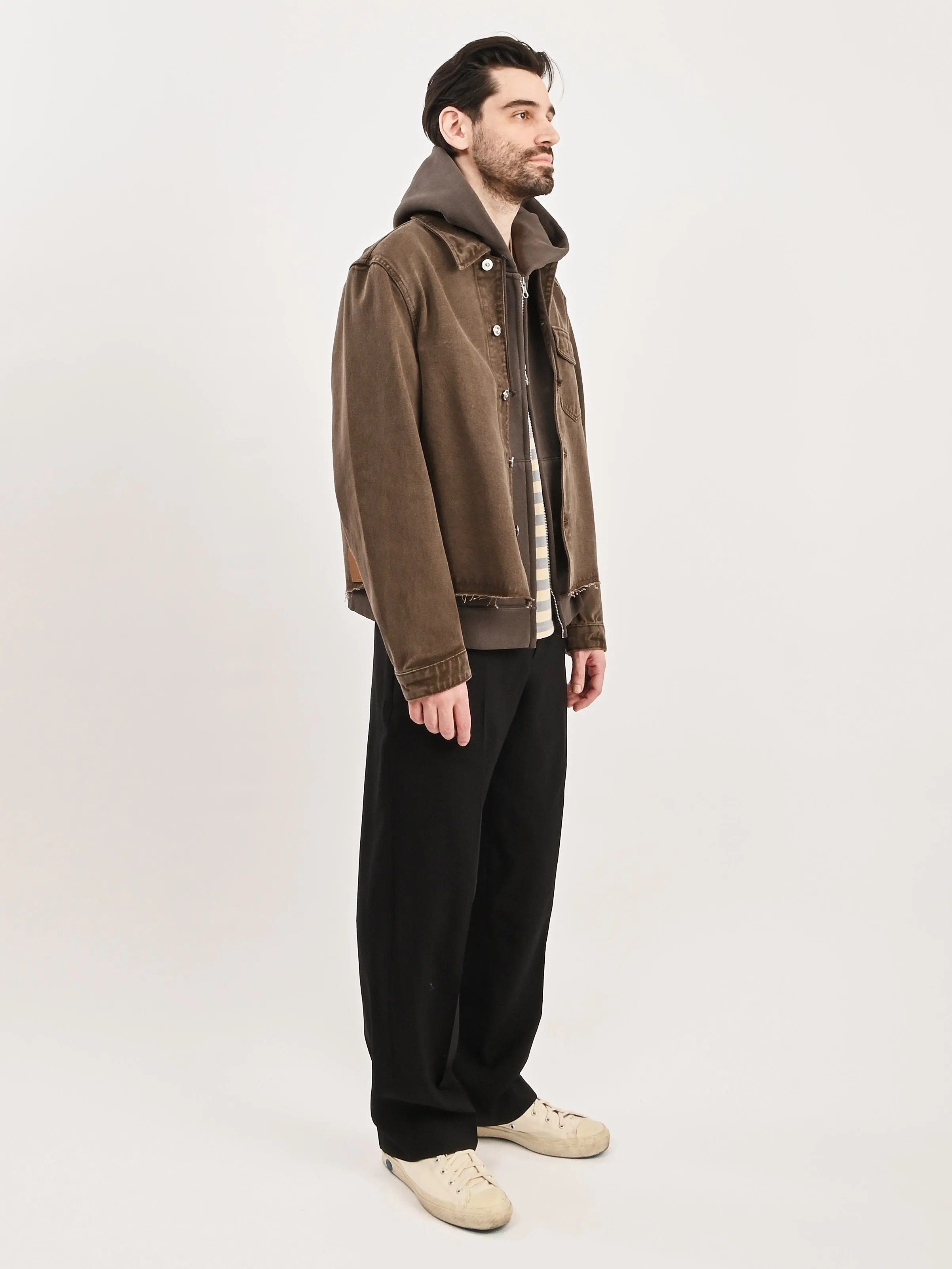 Choco Overdye Cut Rebirth Jacket