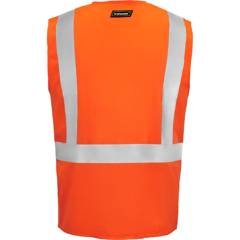 Class 2 Hi Vis Orange Flame Retardant Reflective Vest