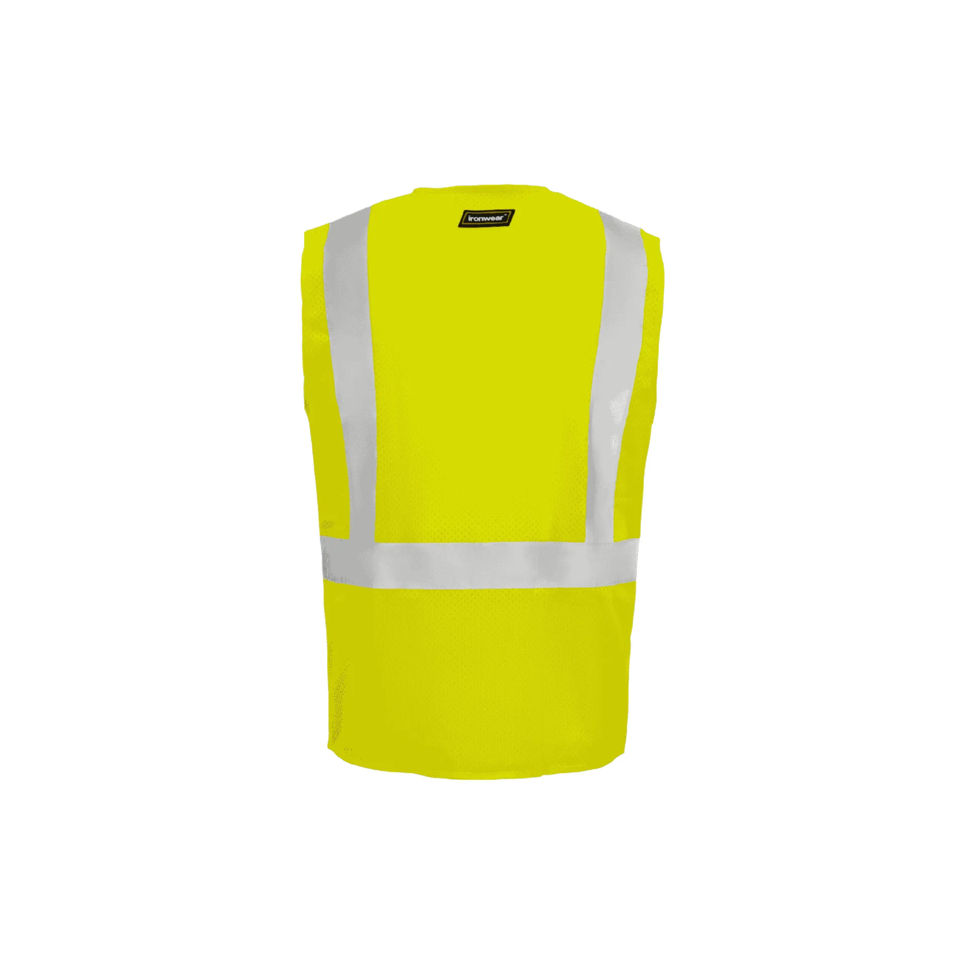 Class 2 Lime Safety Vest with Suspender Pattern Reflective Tape