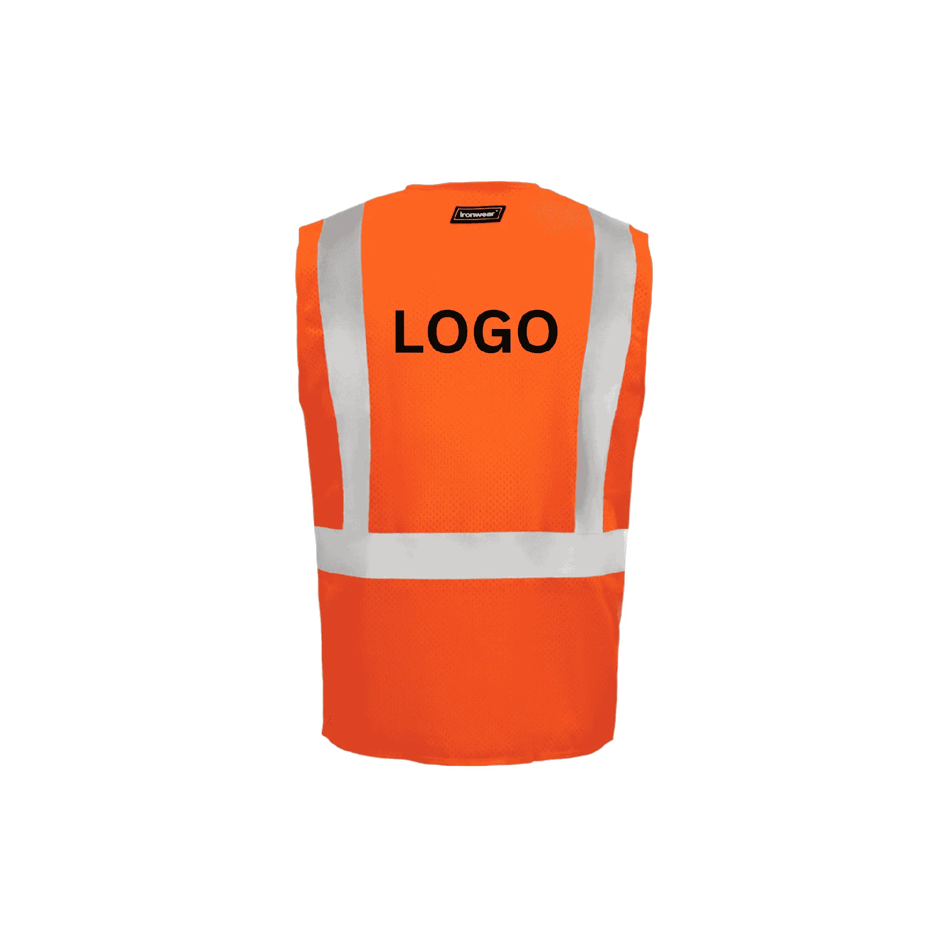 Class 2 Orange Safety with Hook and Loop Closure