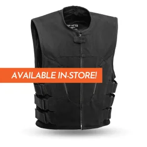 Commando - Men's Canvas Motorcycle Vest