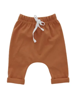 Cotton Baby Joggers | Pumpkin Spice