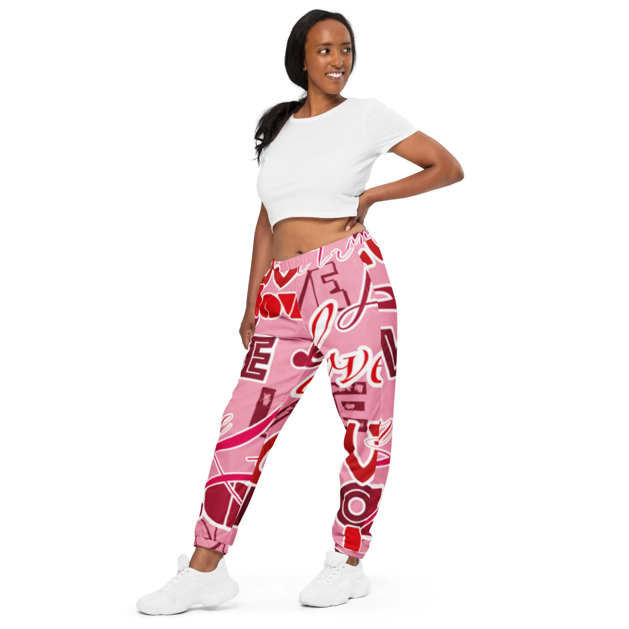 Custom Drip's Love Unisex track pants