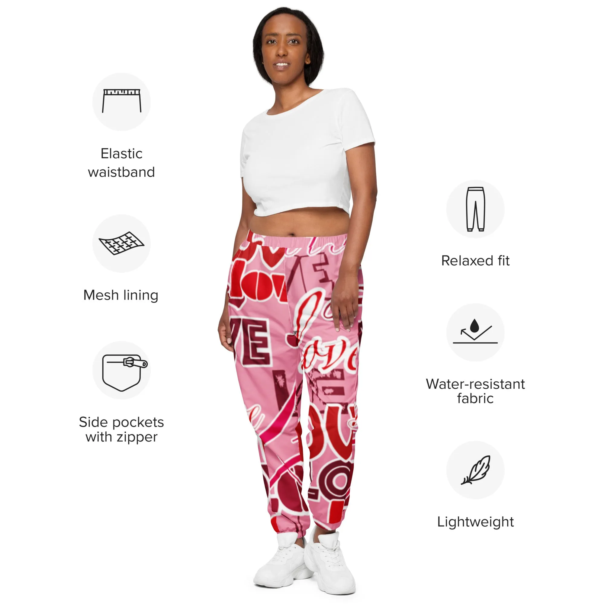 Custom Drip's Love Unisex track pants