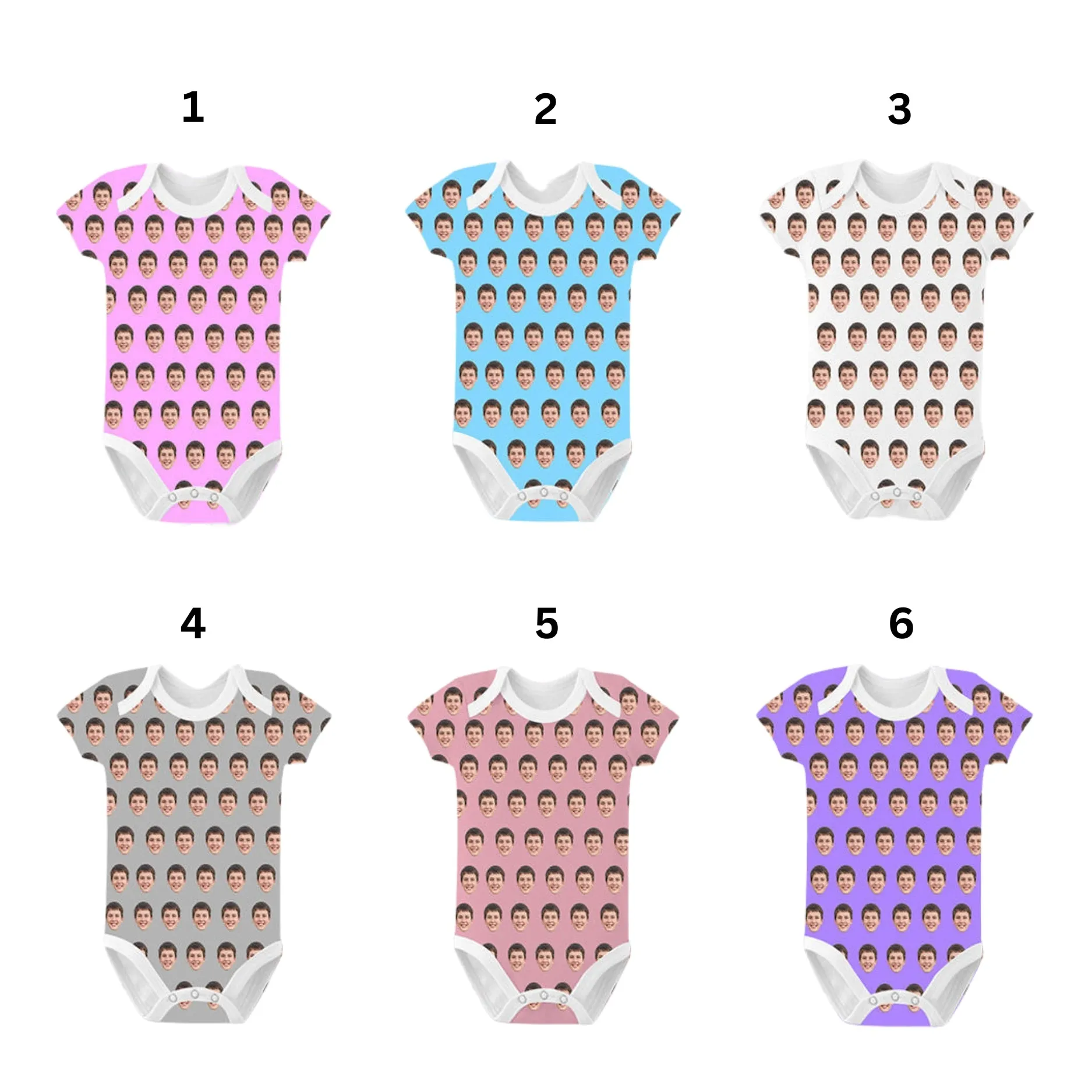 Custom Photo Baby One Piece