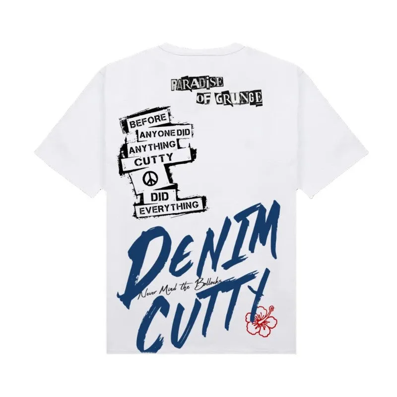 Cutty - Casio Mens T Shirt White