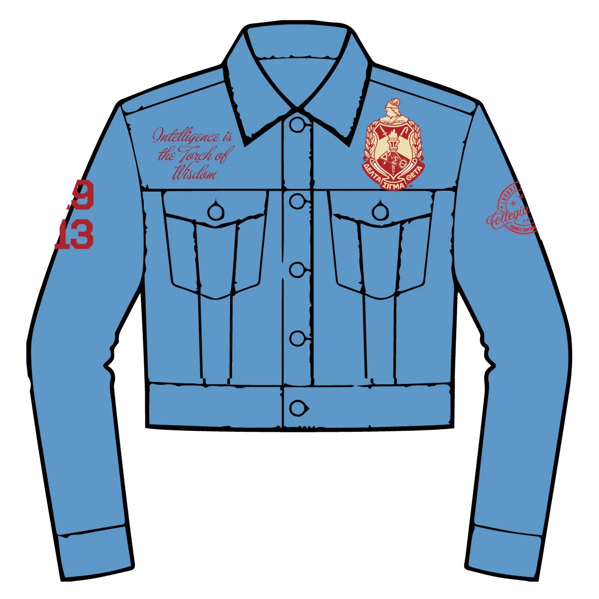 DELTA | Sigma CROP DENIM JKT ( Coming SOON ! )