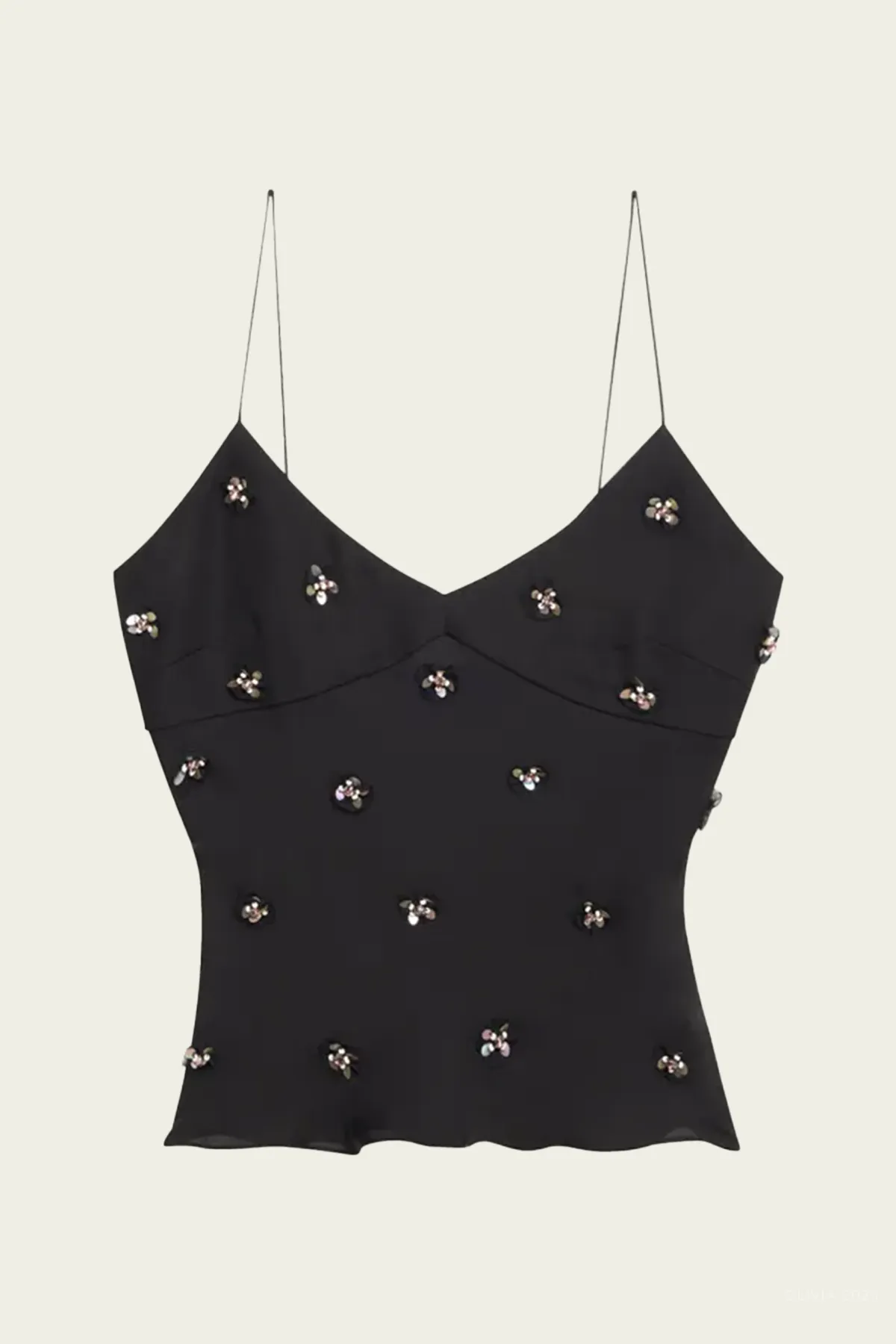 Demi Blouse in Noir