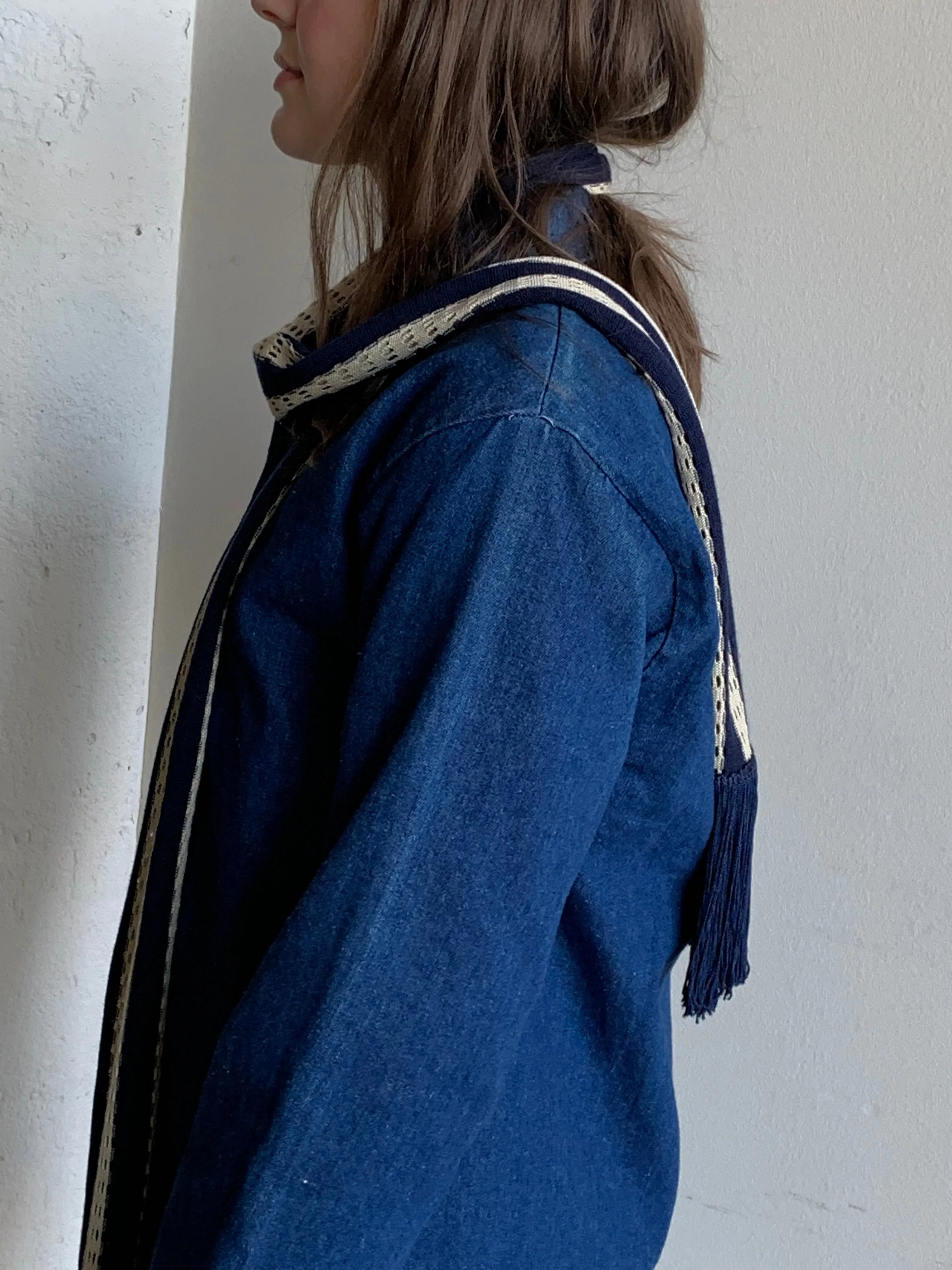 Denim work jacket