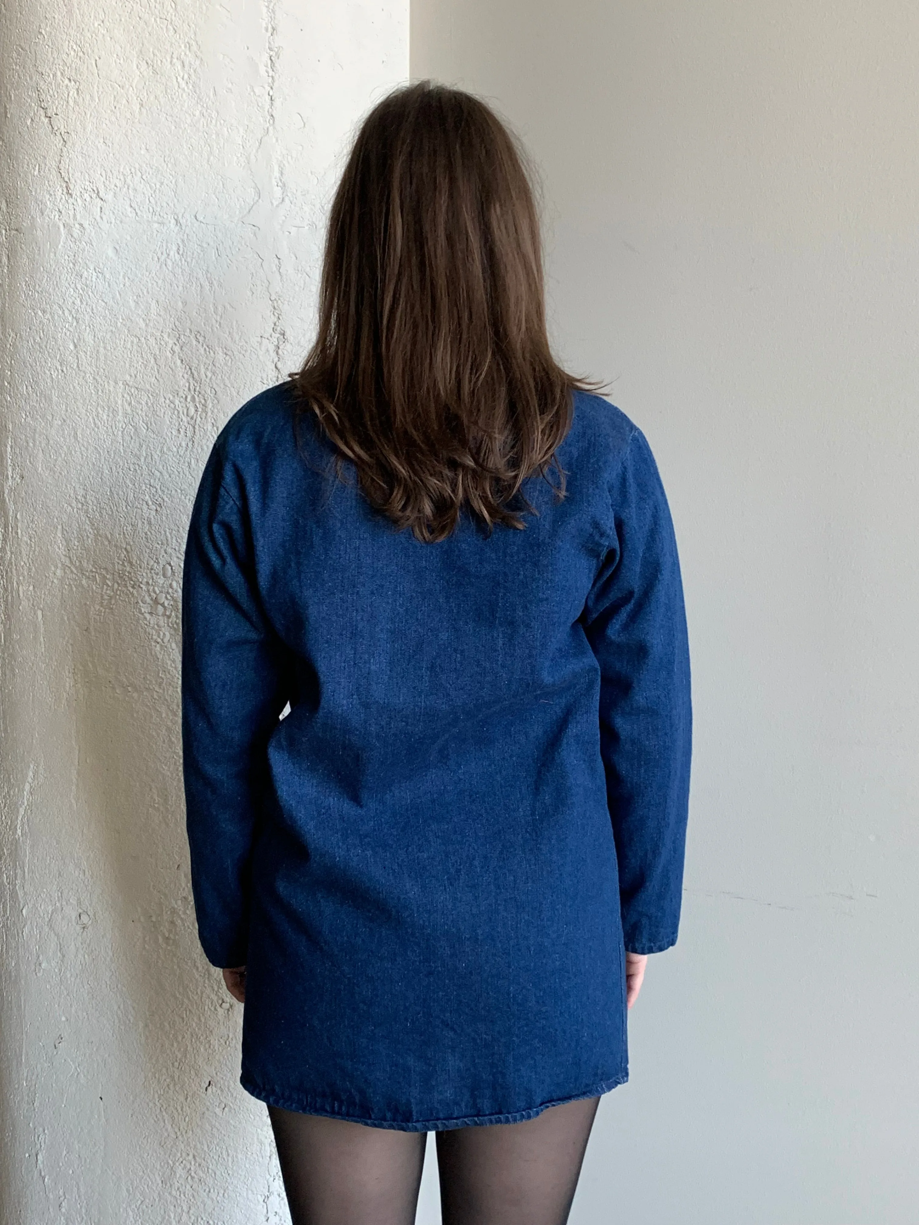 Denim work jacket