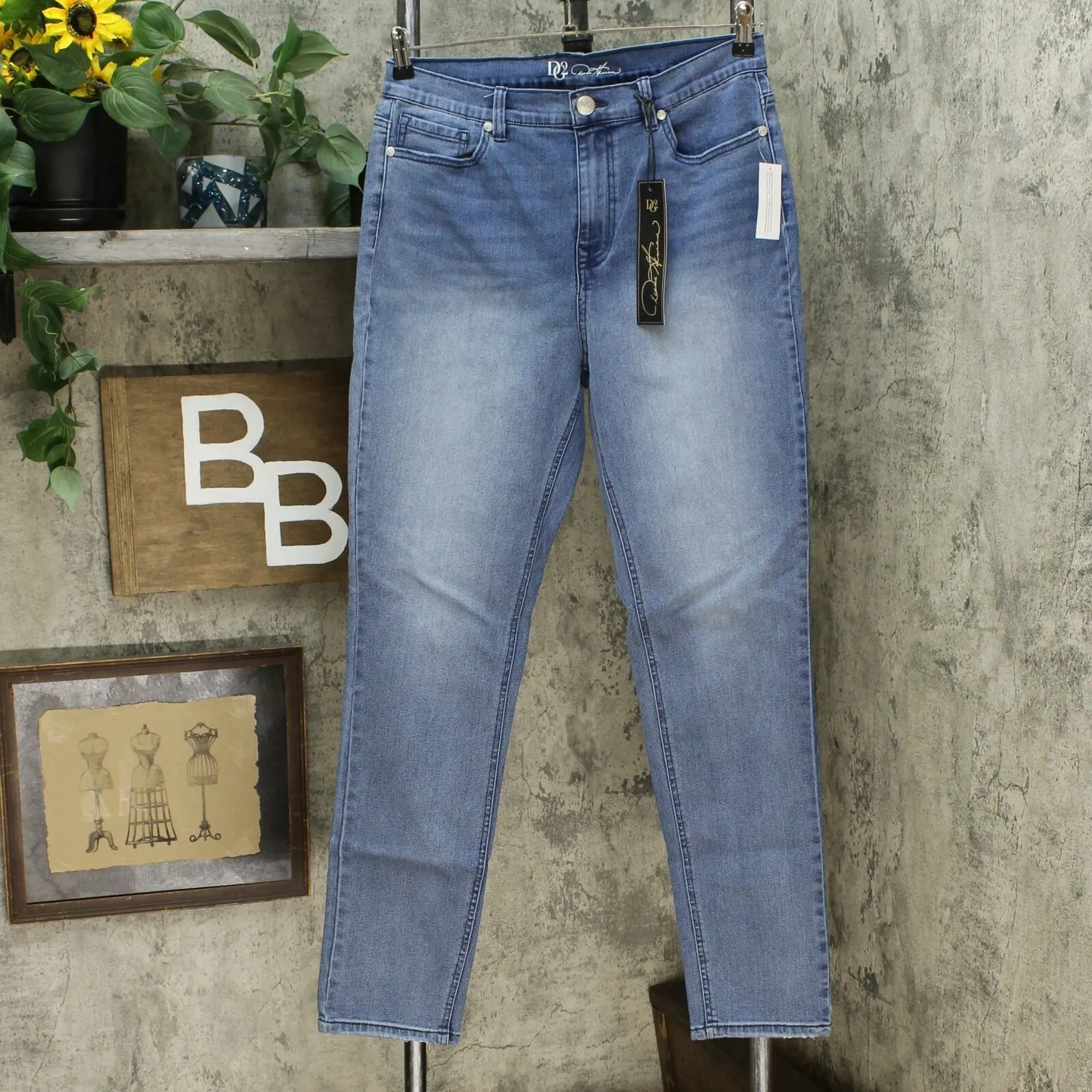 DG2 by Diane Gilman Women's Tall Skinny Jeans