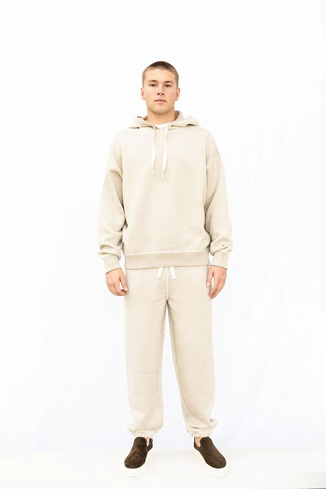Drawstring Cashmere Joggers