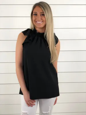 Feeling Fabulous Ruffle Sleeve Top