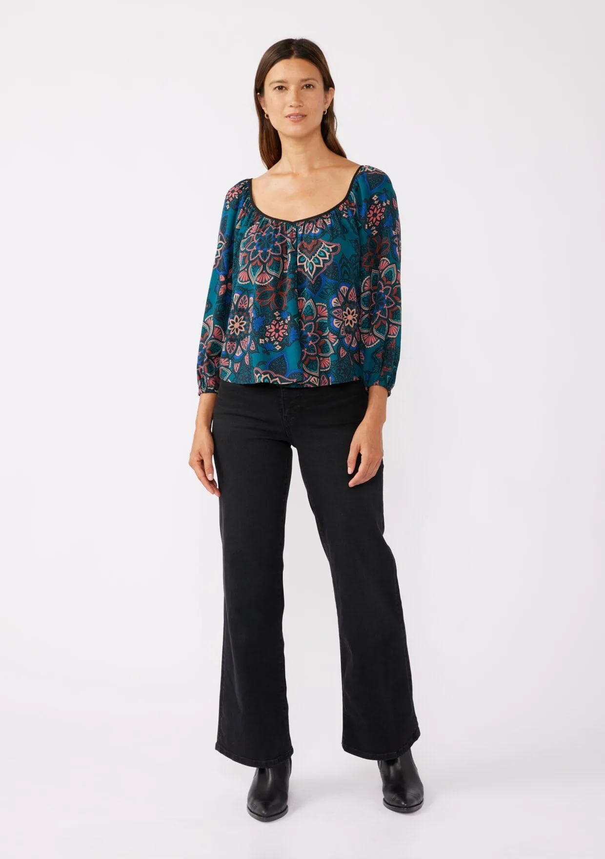 Floral Prism Blouse