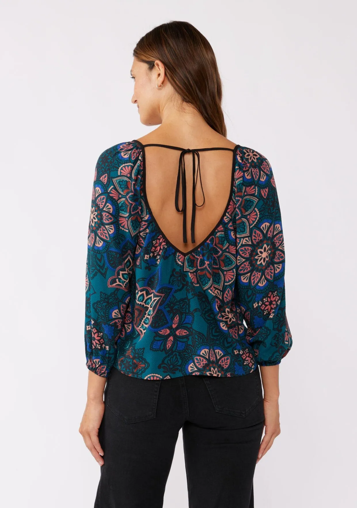 Floral Prism Blouse