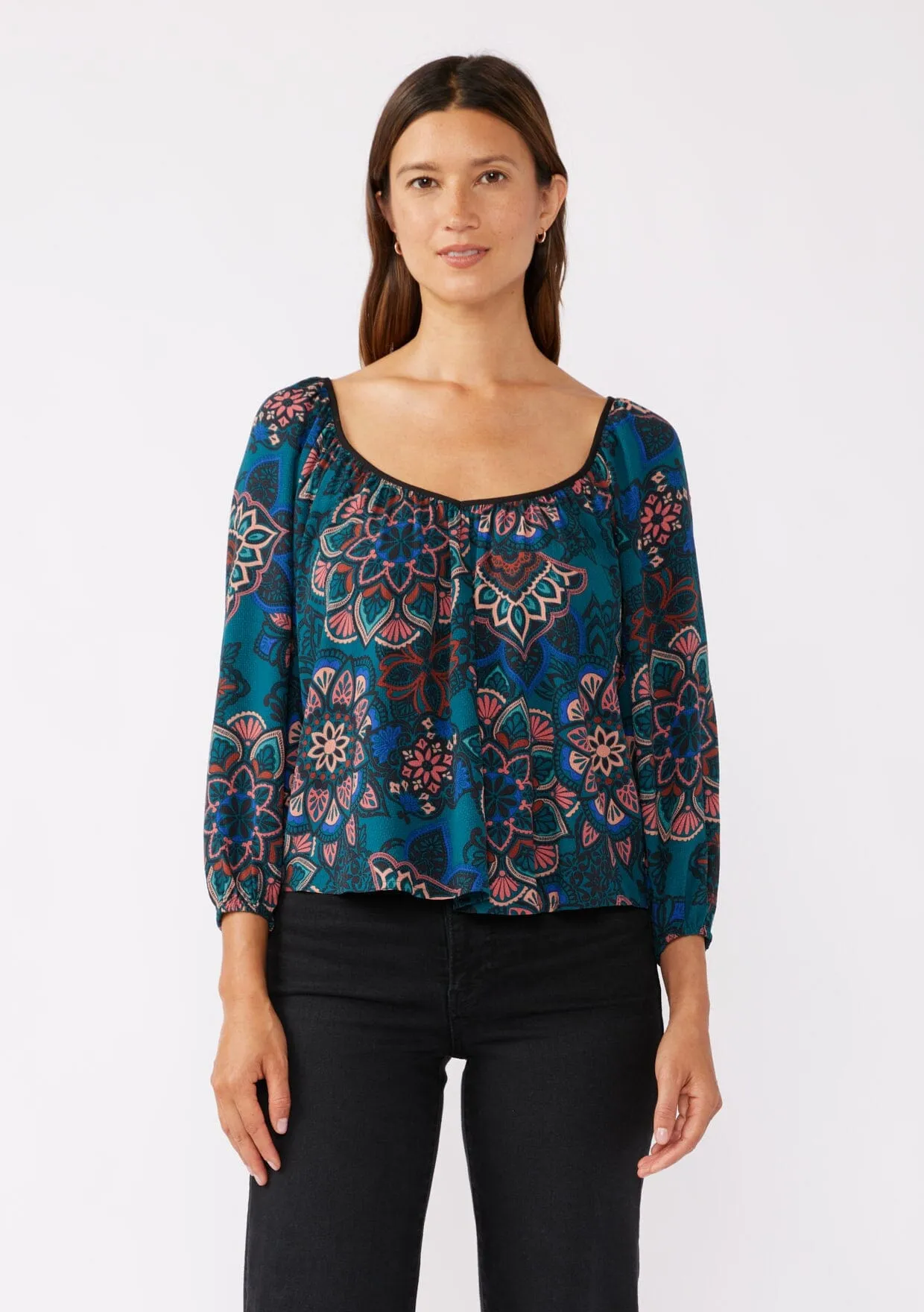 Floral Prism Blouse