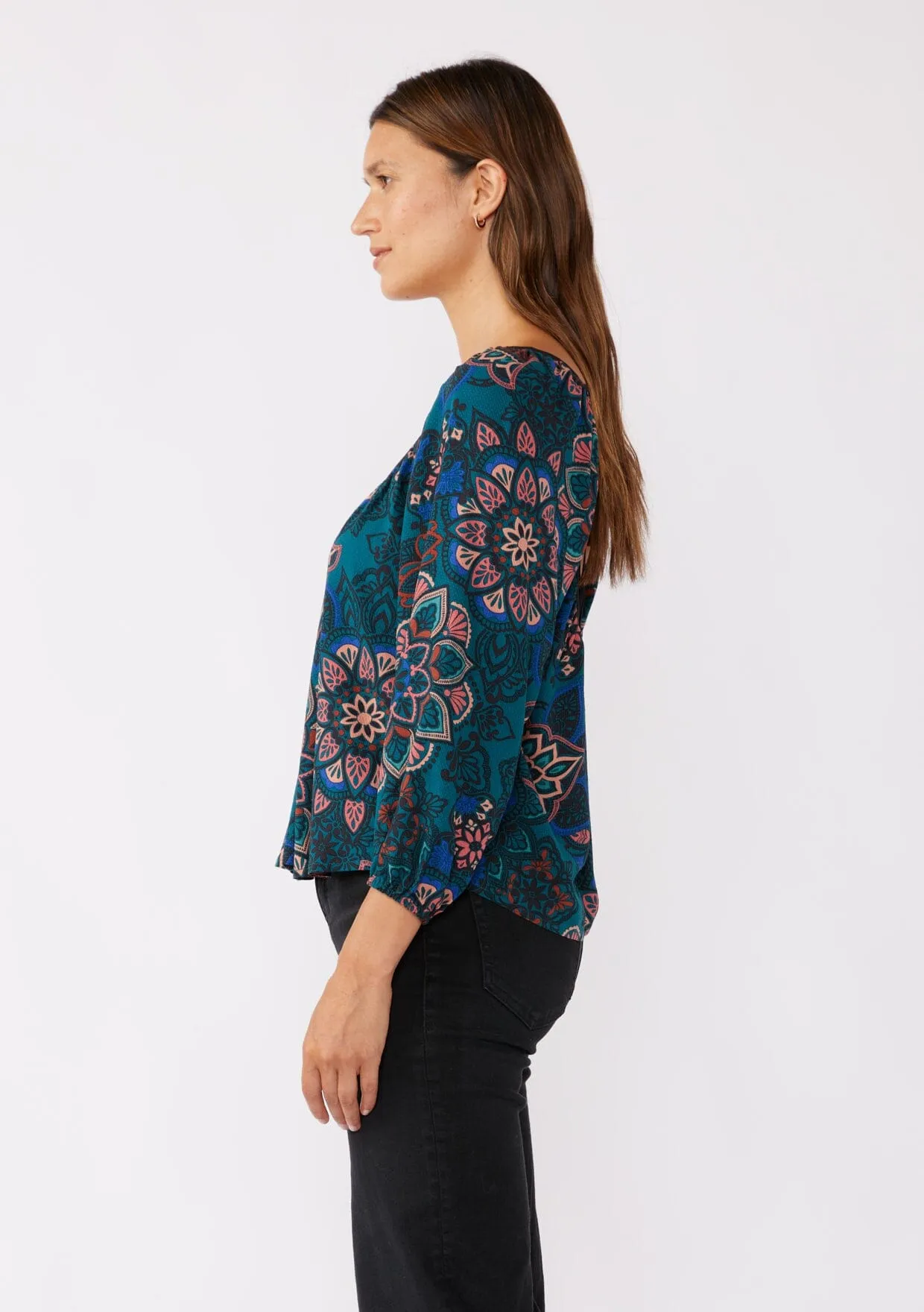 Floral Prism Blouse
