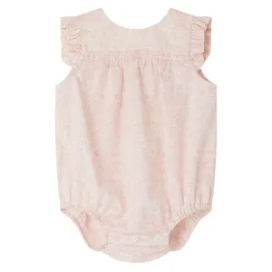 Florentina Pale Pink Floral Romper