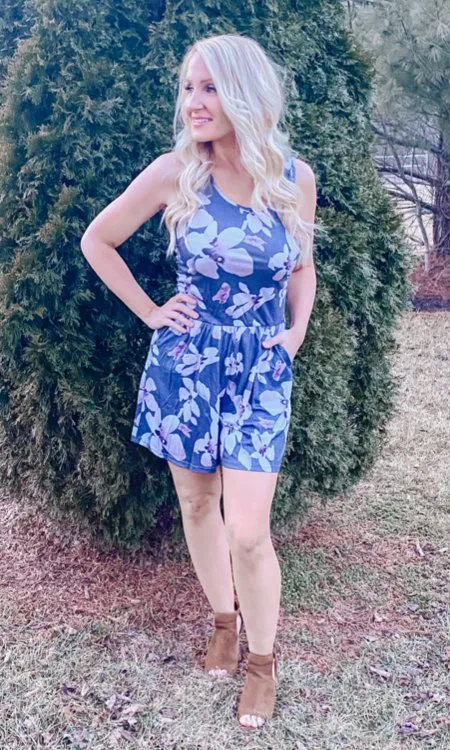 Forever Floral Romper