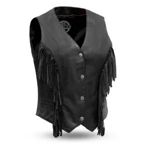 FRINGE Motorcycle Leather Vest