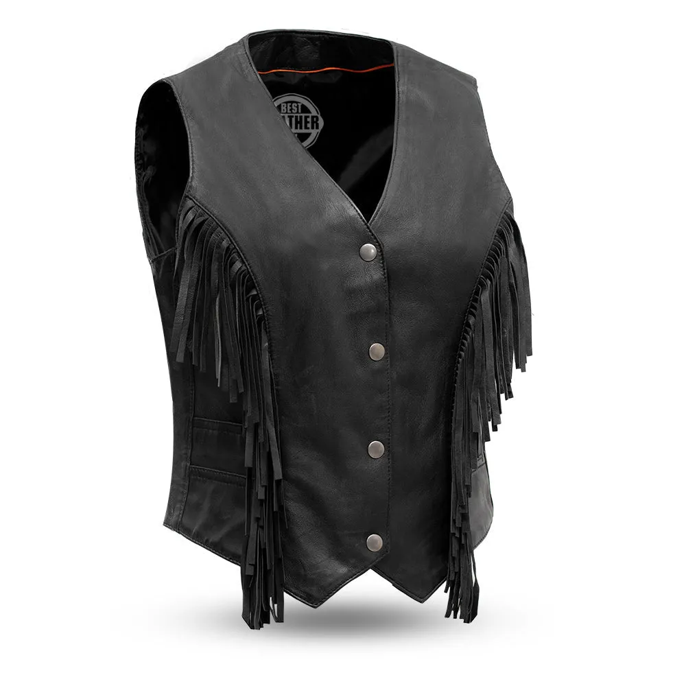 FRINGE Motorcycle Leather Vest