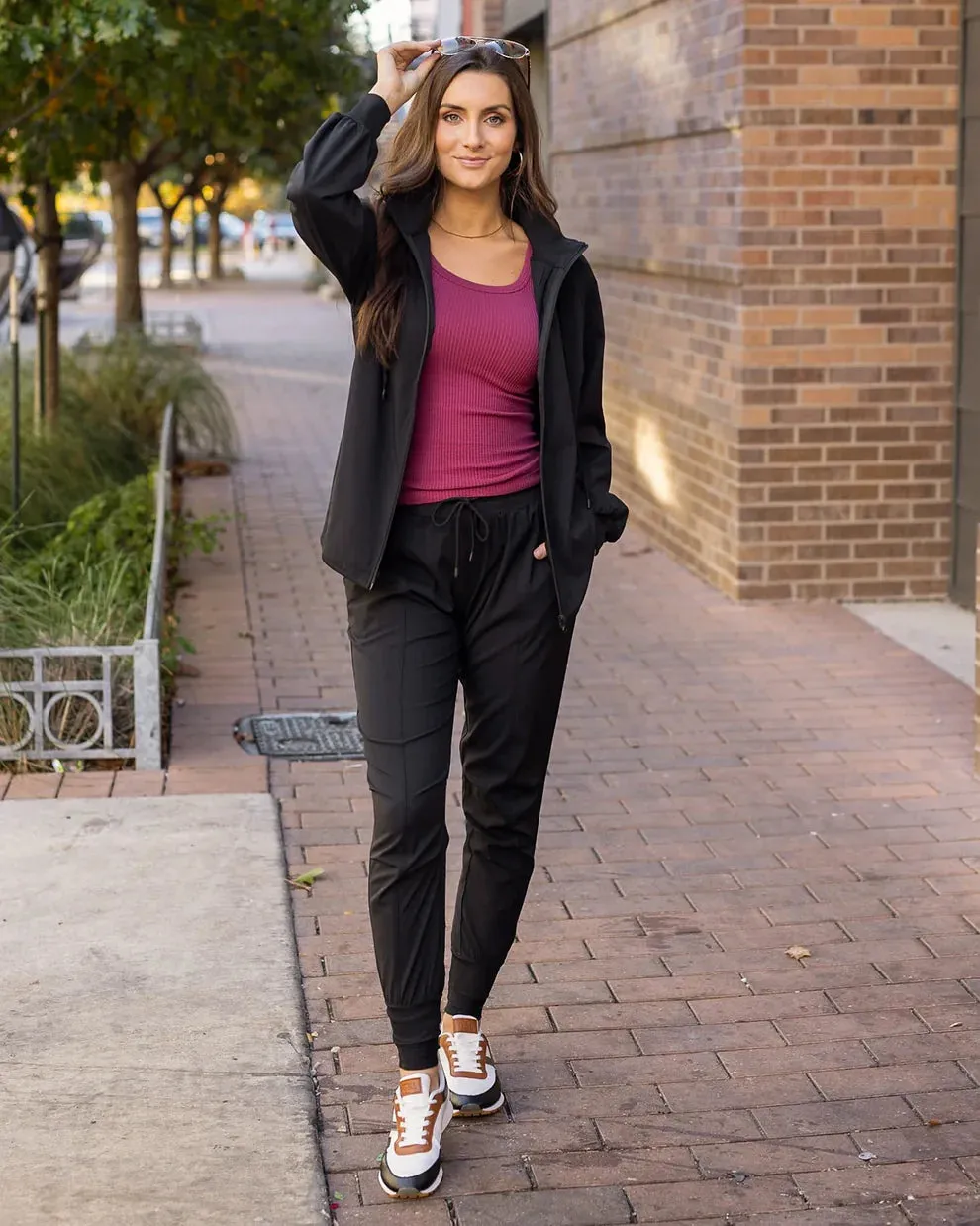 Grace & Lace Active Jogger Pants - Black
