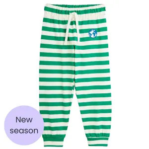 Green Stripe Joggers