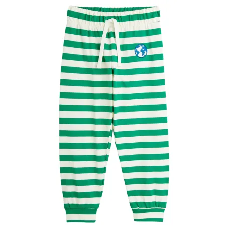 Green Stripe Joggers