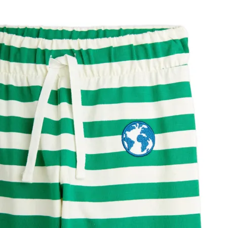 Green Stripe Joggers