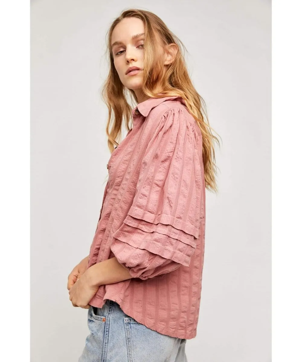Happy Days Blouse Clay Roses
