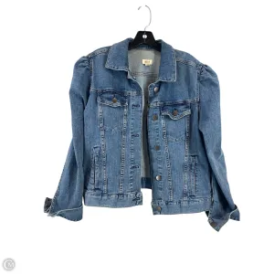 Jacket Denim By Ana In Blue Denim, Size: L