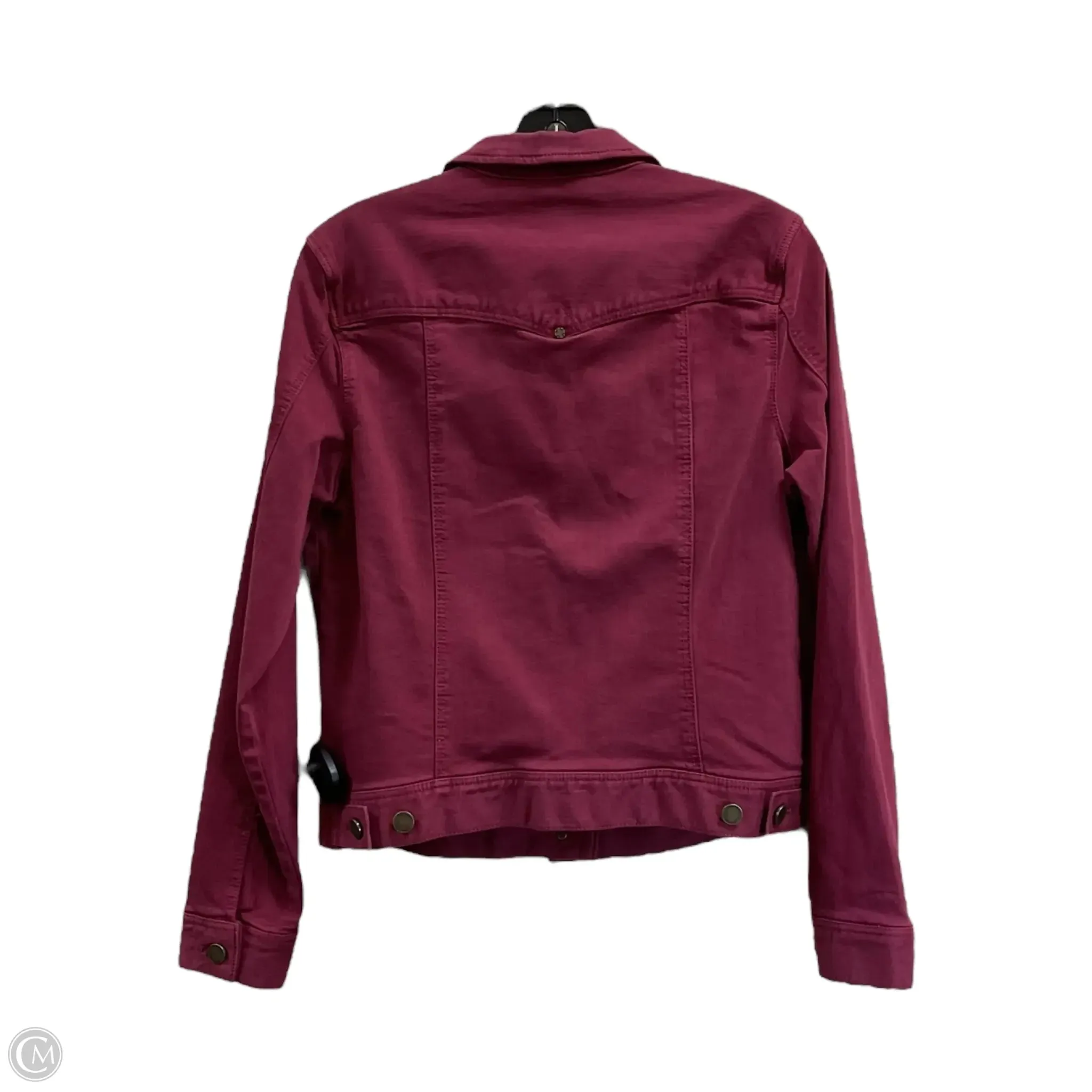 Jacket Denim By Liverpool In Red Denim, Size: S