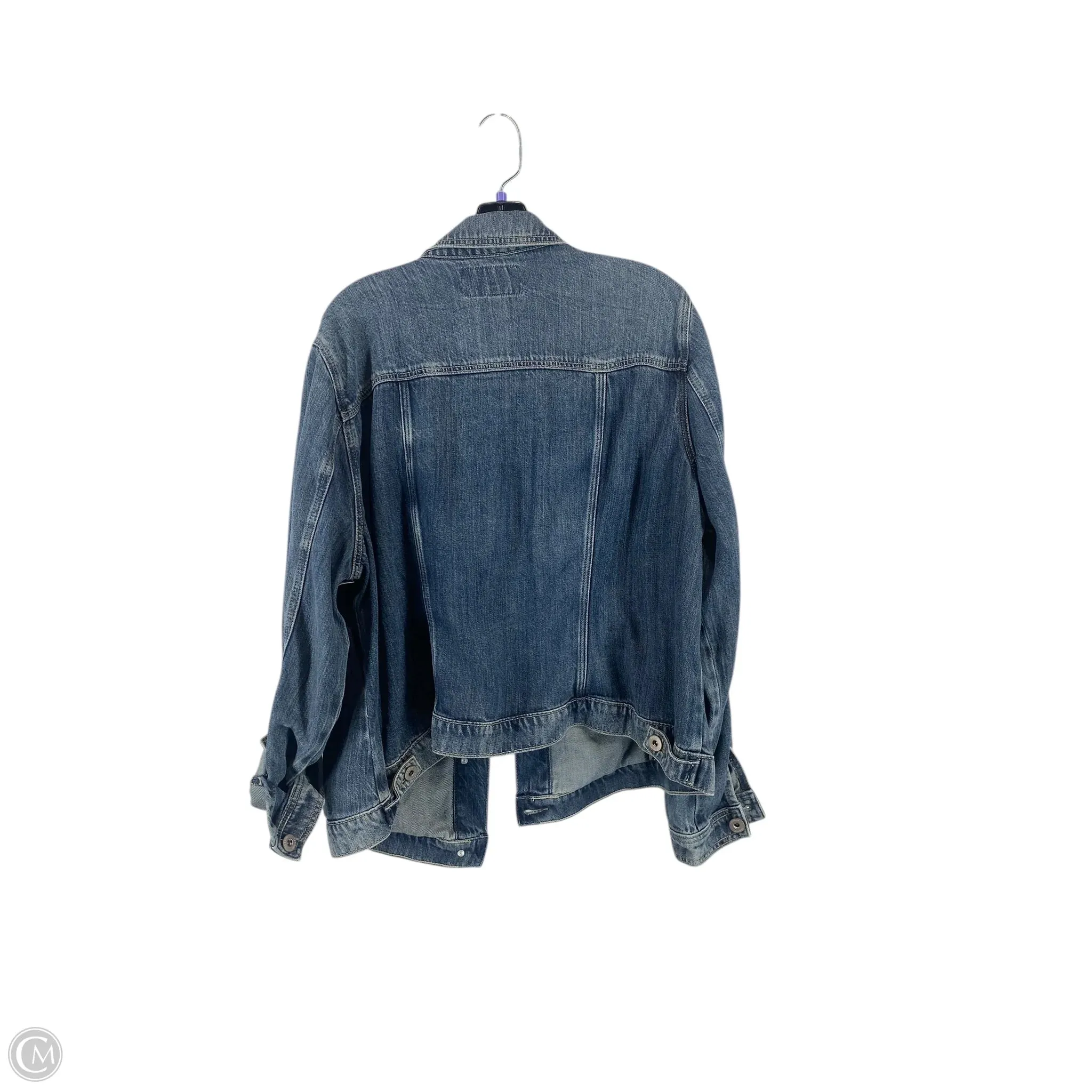Jacket Denim By Torrid In Blue, Size: 2
