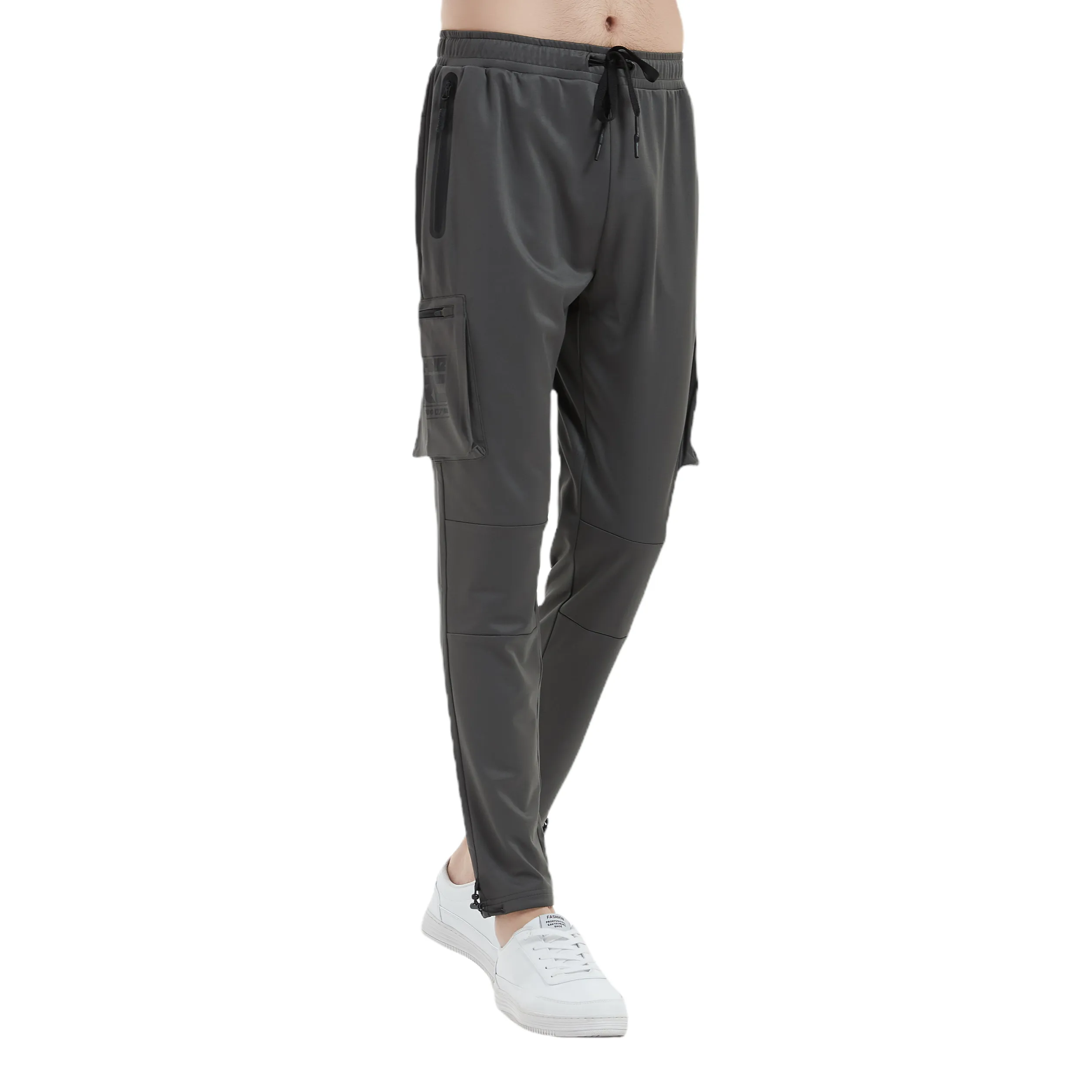 Jamaica Action Jogger w. Cargo Pocket in Grey