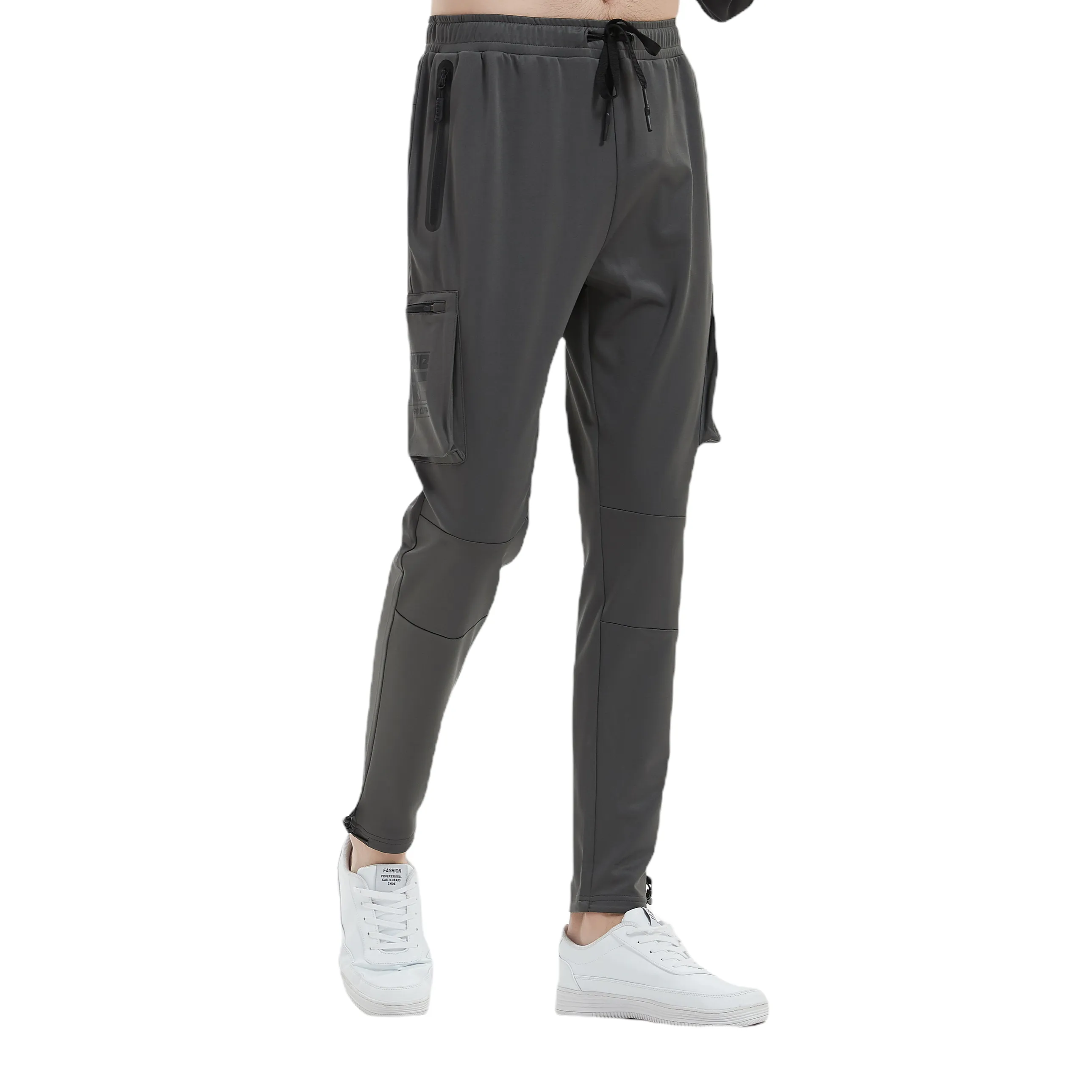 Jamaica Action Jogger w. Cargo Pocket in Grey